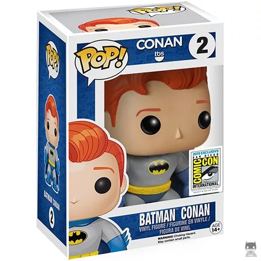 Figurine Funko POP Conan O'Brien en Batman (Exclusive)