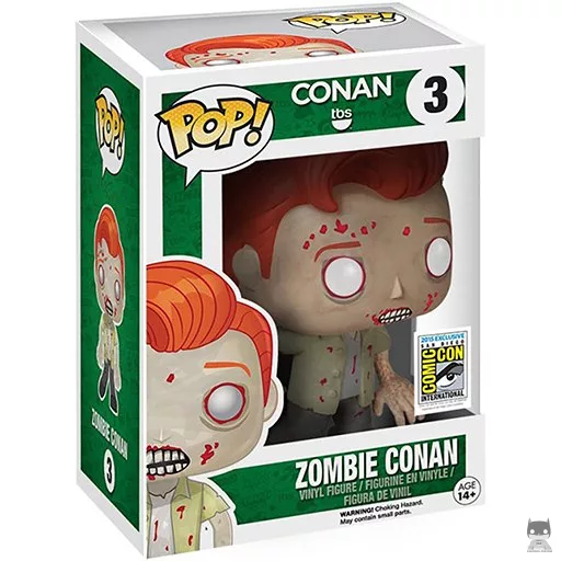 Figurine Funko POP Conan O'Brien en Zombie (Exclusive)