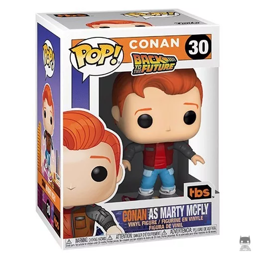 Figurine Funko POP Conan en Marty Mcfly (Conan O'Brien)