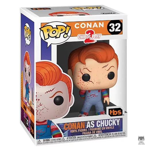 Figurine Funko POP Conan en Chucky (Conan O'Brien)