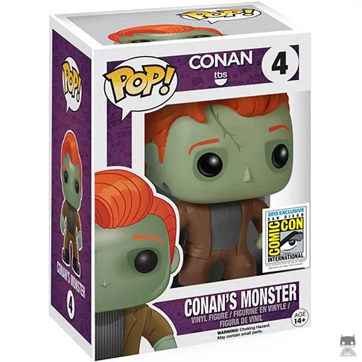Figurine Funko POP Conan O'Brien en Frankenstein (Exclusive)