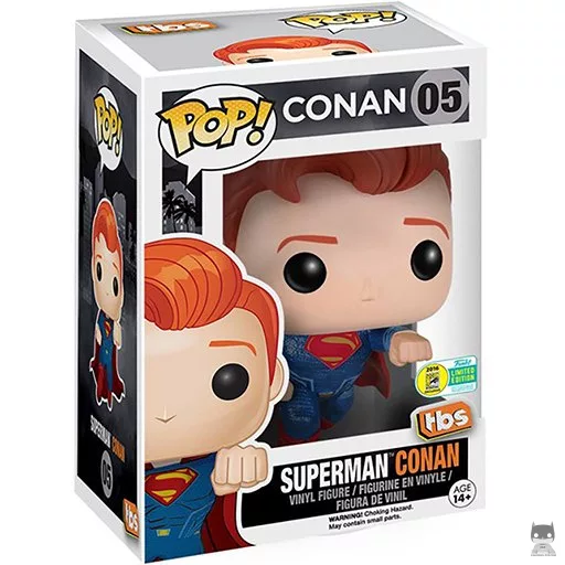 Figurine Funko POP Conan O'Brien en Superman (Exclusive)