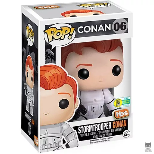 Figurine Funko POP Conan O'Brien en Stormtrooper (Exclusive)