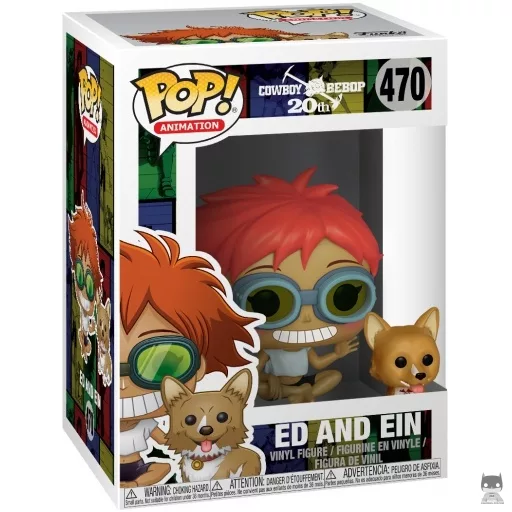Figurine Funko POP Ed et Ein (Cowboy Bebop)