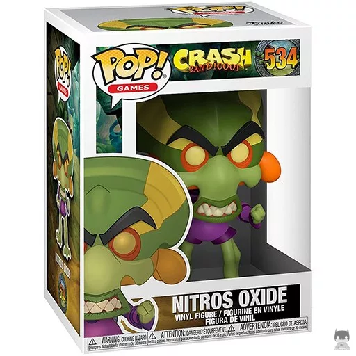 Figurine Funko POP Nitros Oxide (Crash Bandicoot)
