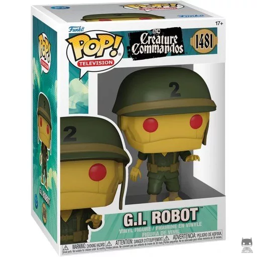 Figurine Funko POP G.I. Robot (Creature Commandos)