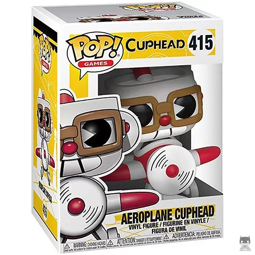 Figurine Funko POP Aeroplane Cuphead (Cuphead)