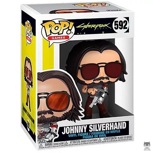 Figurine Funko POP Johnny Silverhand (Cyberpunk 2077)