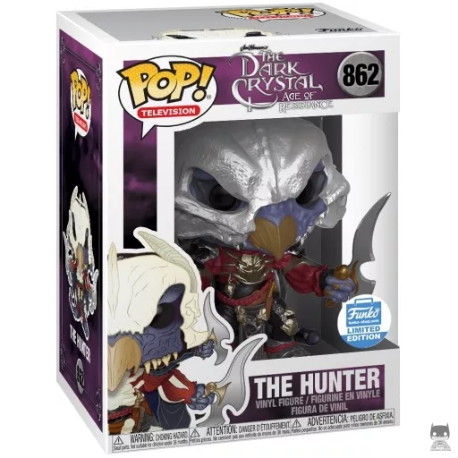 Figurine Funko POP Chasseur Skeksès (Masque Argenté) (Color variant)