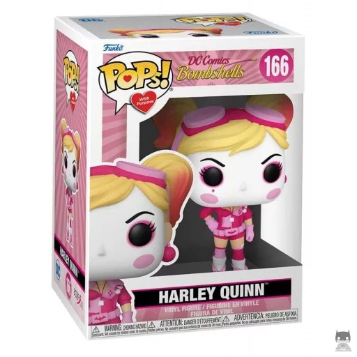 Figurine Funko POP Harley Quinn (Cancer du Sein) (With Purpose)