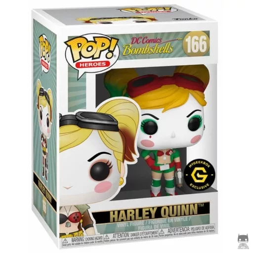 Figurine Funko POP Harley Quinn (Noël) (DC Comics : Bombshells)
