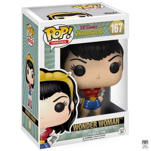 Figurine Funko POP Wonder Woman (DC Comics : Bombshells)