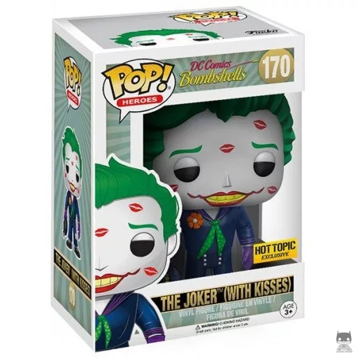 Figurine Funko POP Le Joker avec Bisous (DC Comics : Bombshells)
