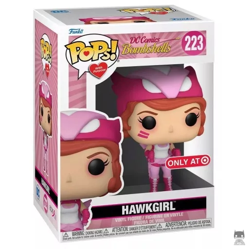 Figurine Funko POP Hawkgirl (Cancer du Sein) (DC Comics : Bombshells)