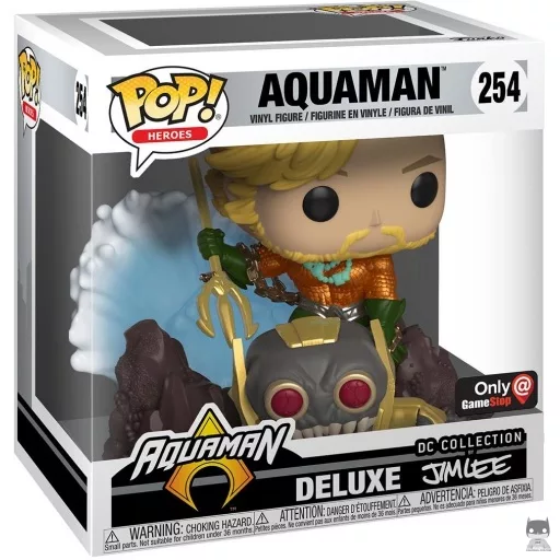 Figurine Funko POP Aquaman (DC Jim Lee Deluxe)