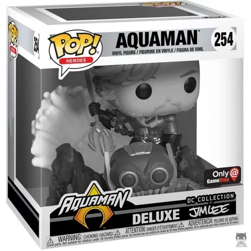Figurine Funko POP Aquaman (Noir & Blanc) (Pop! Vinyl)