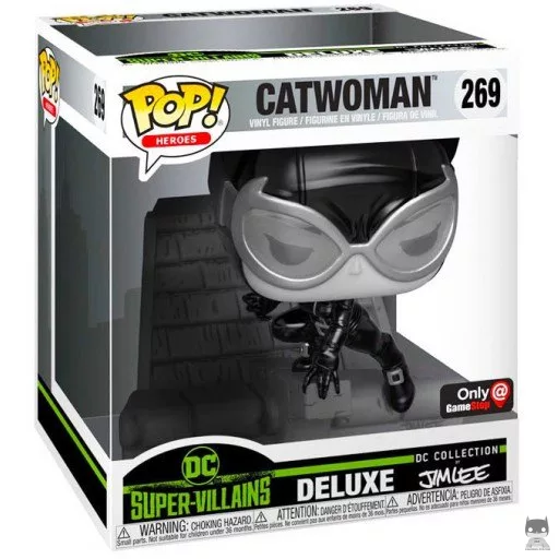 Figurine Funko POP Catwoman (Noir & Blanc) (DC Jim Lee Deluxe)