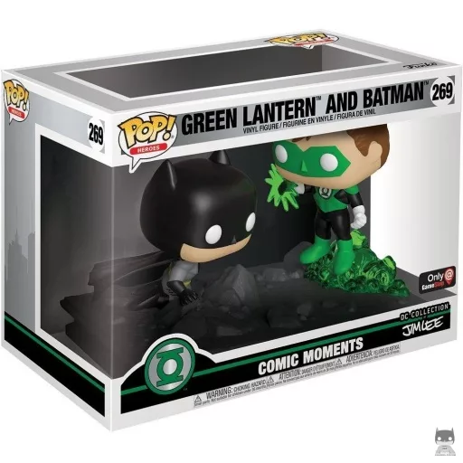 Figurine Funko POP Green Lantern & Batman (DC Jim Lee Deluxe)