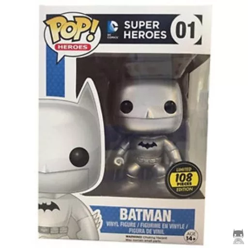 Figurine Funko POP Batman (Silver) (Pop! Vinyl)