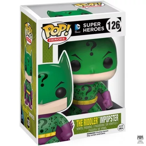Figurine Funko POP Batman en Le Sphinx (DC Super Heroes)