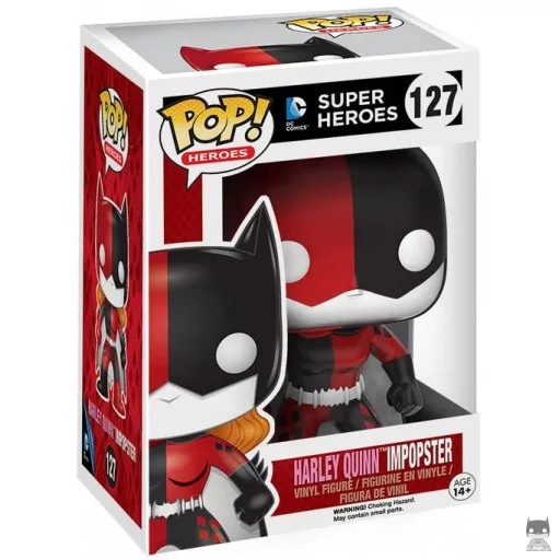 Figurine Funko POP Batgirl en Harley Quinn (DC Super Heroes)