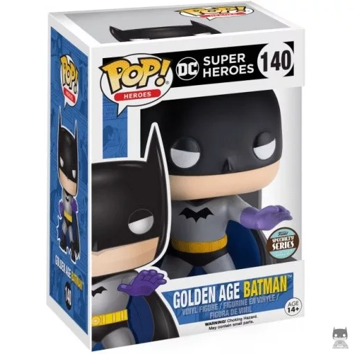 Figurine Funko POP Batman Age d'Or (DC Super Heroes)