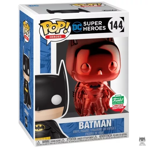 Figurine Funko POP Batman (Rouge) (DC Super Heroes)