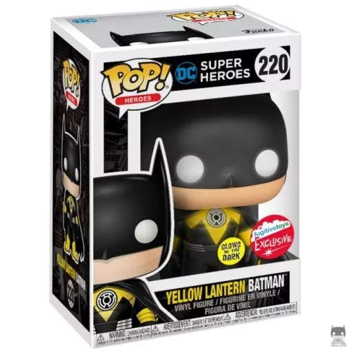 Figurine Funko POP Batman Yellow Lantern (Glow in the Dark) (DC Super Heroes)