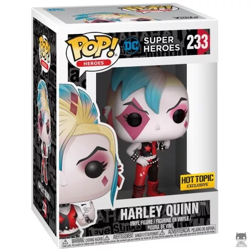 Figurine Funko POP Harley Quinn Punk Rock (Hot Topic)