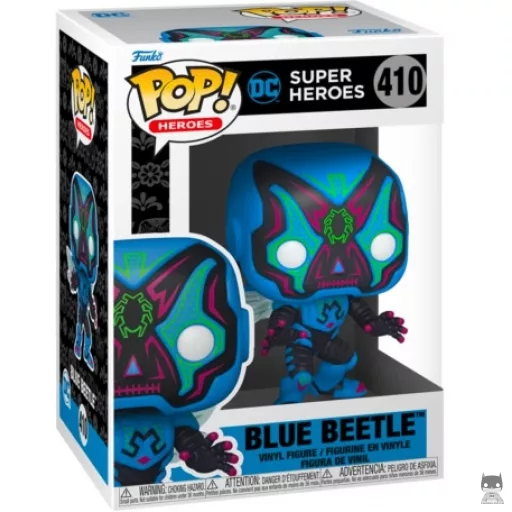 Figurine Funko POP Blue Beetle (Dia de los DC) (DC Super Heroes)