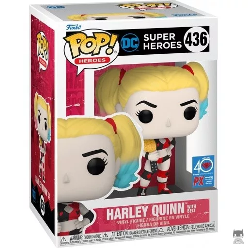 Figurine Funko POP Harley Quinn avec Ceinture (DC Super Heroes)