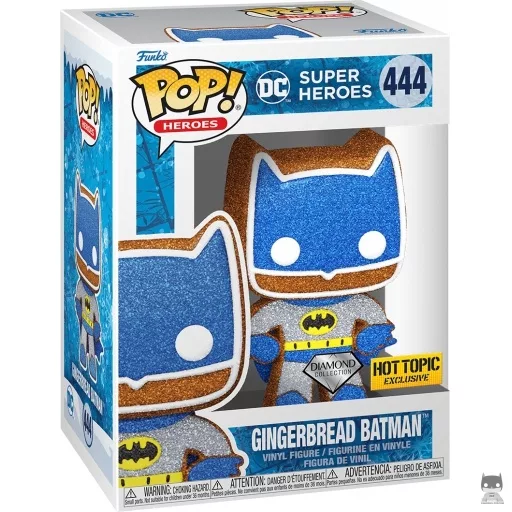 Figurine Funko POP Batman Pain d'Epices (Diamond Glitter) (Hot Topic)