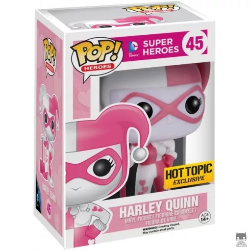 Figurine Funko POP Harley Quinn (Rose & Blanc) (Pop! Vinyl)