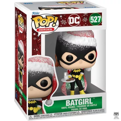 Figurine Funko POP Batgirl avec Cookies & Lait (Noël) (DC Super Heroes)