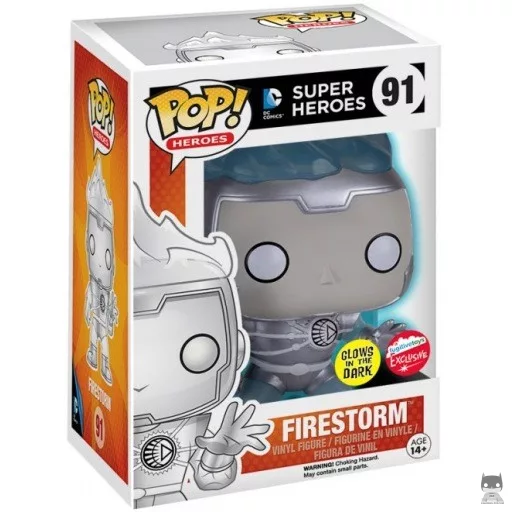 Figurine Funko POP White Lantern Firestorm (Glow in the Dark) (Firestorm)
