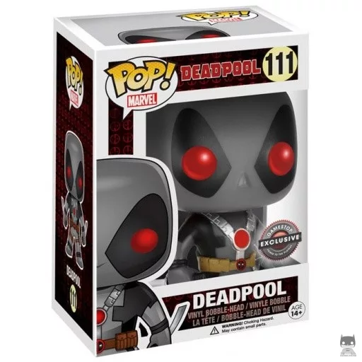 Figurine Funko POP Deadpool avec Epées (Gris) (GameStop)