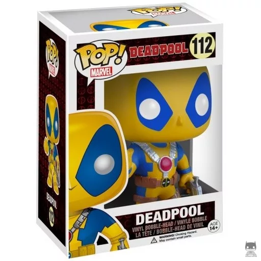 Figurine Funko POP Deadpool Pouce levé (Jaune) (Amazon)