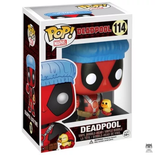 Figurine Funko POP Deadpool avec Bonnet de Bain & Canard (Deadpool)