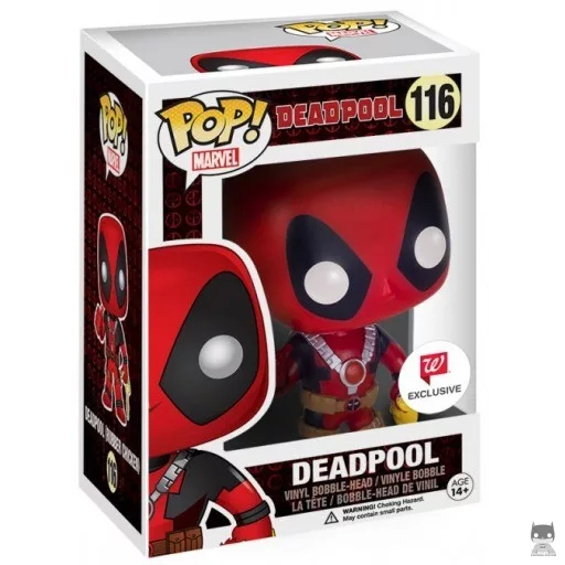 Figurine Funko POP Deadpool avec Poulet en Caoutchouc (Deadpool)