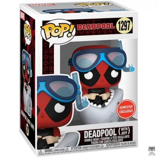 Figurine Funko POP Deadpool avec Jeff (Deadpool)
