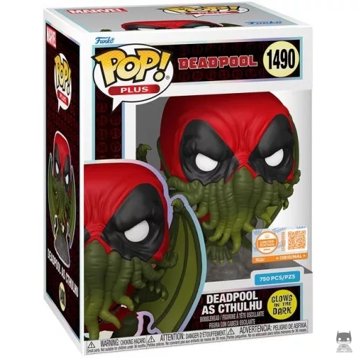 Figurine Funko POP Deadpool en Cthulhu (Glow in the Dark) (Deadpool)