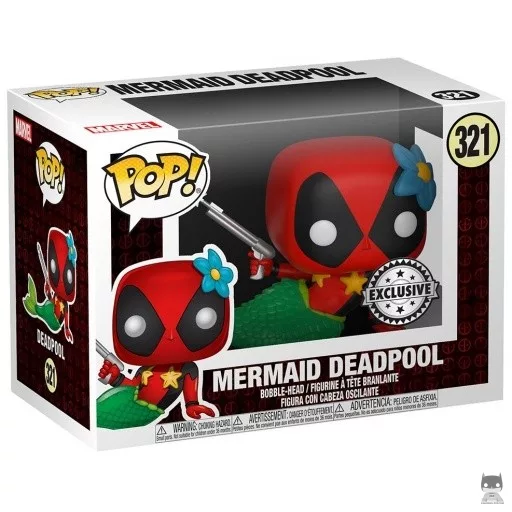 Figurine Funko POP Deadpool Sirène (Target)