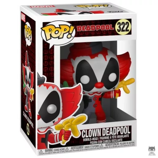 Figurine Funko POP Deadpool Clown (Deadpool)
