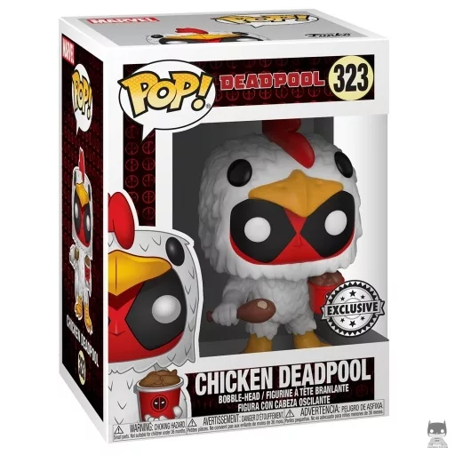 Figurine Funko POP Deadpool en Poulet (Deadpool)