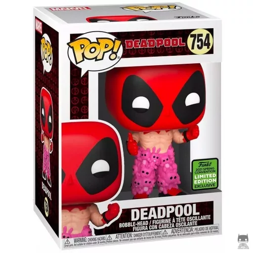 Figurine Funko POP Deadpool avec Pantalon Peluches (Deadpool)