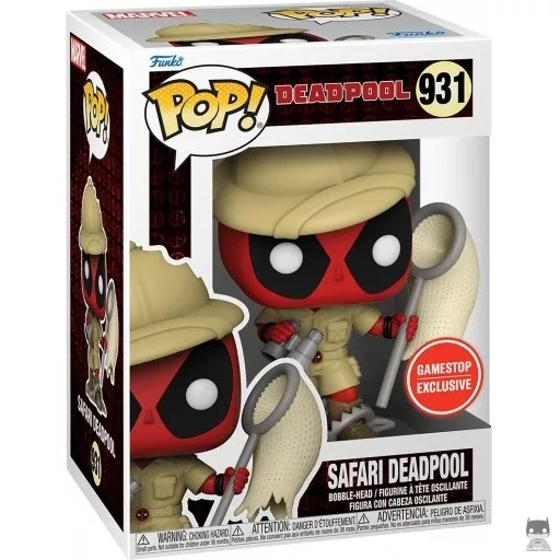 Figurine Funko POP Deadpool Safari (Deadpool)