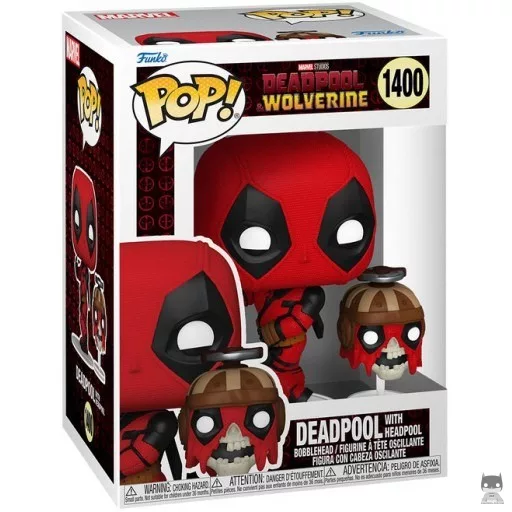 Figurine Funko POP Deadpool Avec Headpool (Deadpool & Wolverine)