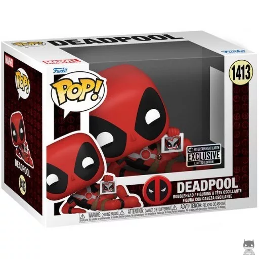 Figurine Funko POP Deadpool avec Photo de Wolverine (Deadpool & Wolverine)