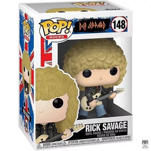 Figurine Funko POP Rick Savage (Def Leppard)
