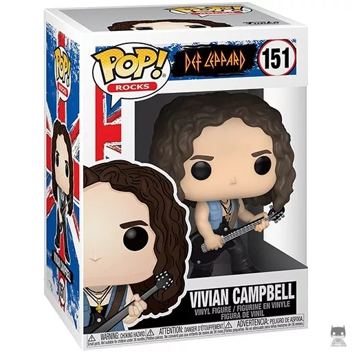 Figurine Funko POP Vivan Campbell (Def Leppard)